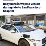 웨이모 로보택시 안에서 태어난 아기, ‘병원까지 못 참는 출산’ 전통은 계속됩니다