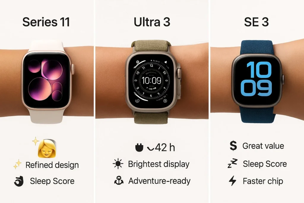 애플워치 SE3 vs 시리즈11 완벽 비교! 최강 선택 가이드로 후회 없는 구매