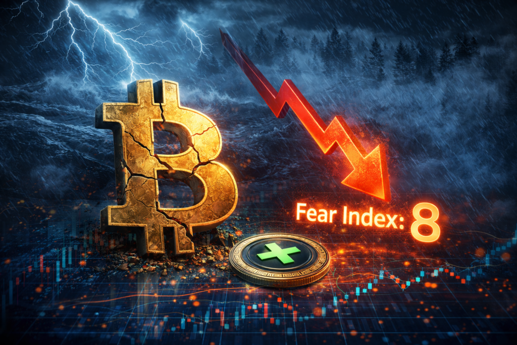 비트코인 6만 7천 달러 붕괴 위기? ‘공포 지수 8’ 기록, 지금이 기회인가 위기인가