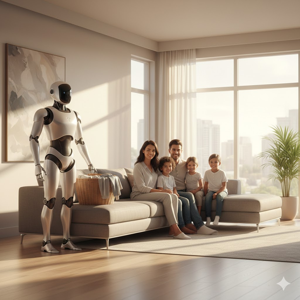 “우리 집 가사도우미는 로봇” 테슬라 옵티머스 Gen 3 보급형 모델의 파급력