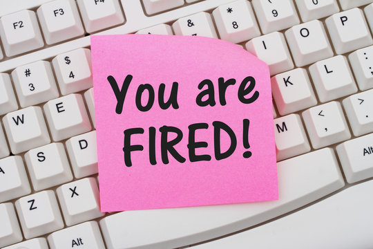 당신은 내일 해고될 수 있다