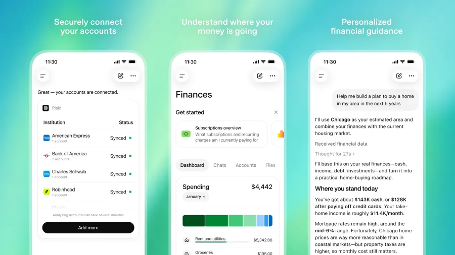 챗GPT가 내 은행 계좌를 들여다본다? OpenAI, 혁신적인 ‘개인 금융(Personal Finance)’ 서비스 전격 출시!