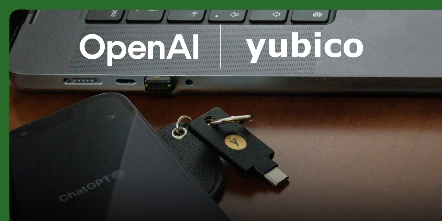 ChatGPT 계정 보안이 달라집니다: OpenAI, Yubico와 손잡고 ‘고급 계정 보안’ 도입했습니다