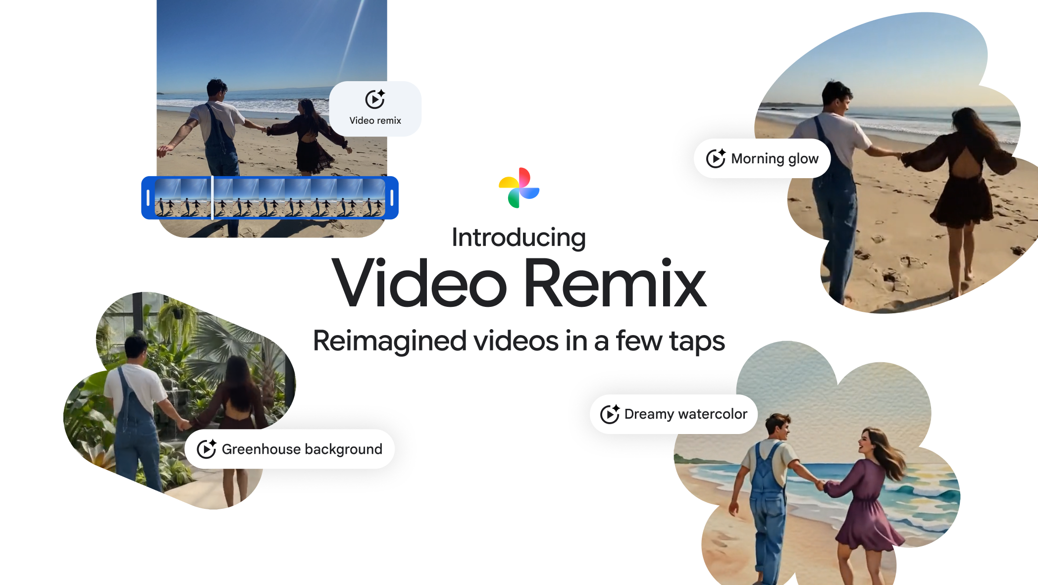 구글 포토 AI 영상 편집 ‘Video Remix’ 출시