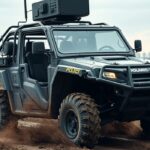 미국 자율주행 지상 차량(UGV) ‘랜서’, 우크라이나 최전선 비밀 투입 완료: 무인 전쟁의 최신 실태 분석