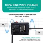한국·미국 여행에 유용한 300W 승압·강압 변압기 – 110V↔220V 양방향 전압 변환