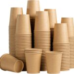 교회·사무실·모임에 편한 8oz 종이컵 200개 – Lamosi Kraft Paper Cups
