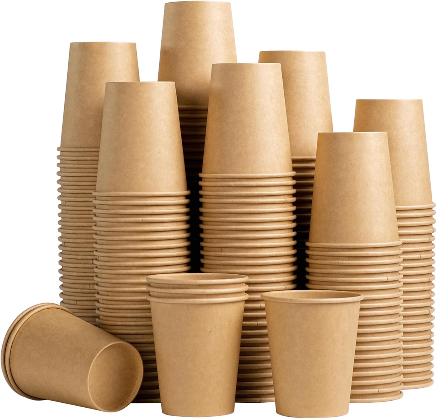 교회·사무실·모임에 편한 8oz 종이컵 200개 – Lamosi Kraft Paper Cups