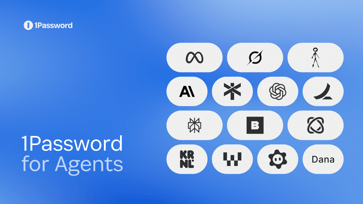 AI가 비밀번호를 보지 않고 로그인한다? 1Password for Agents 사용 전 체크